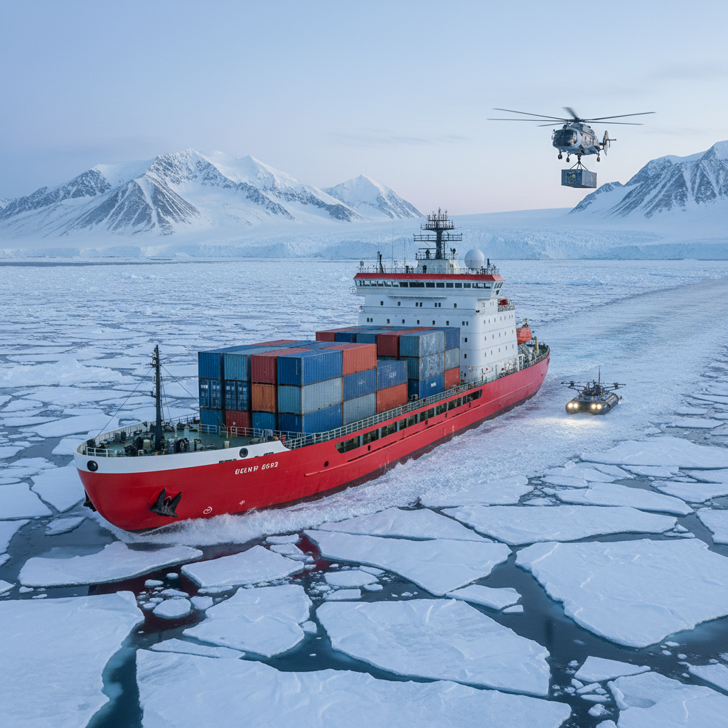 Контейнерные перевозки в Арктике: вызовы и решения | статья от МОРКОНТПРОМ